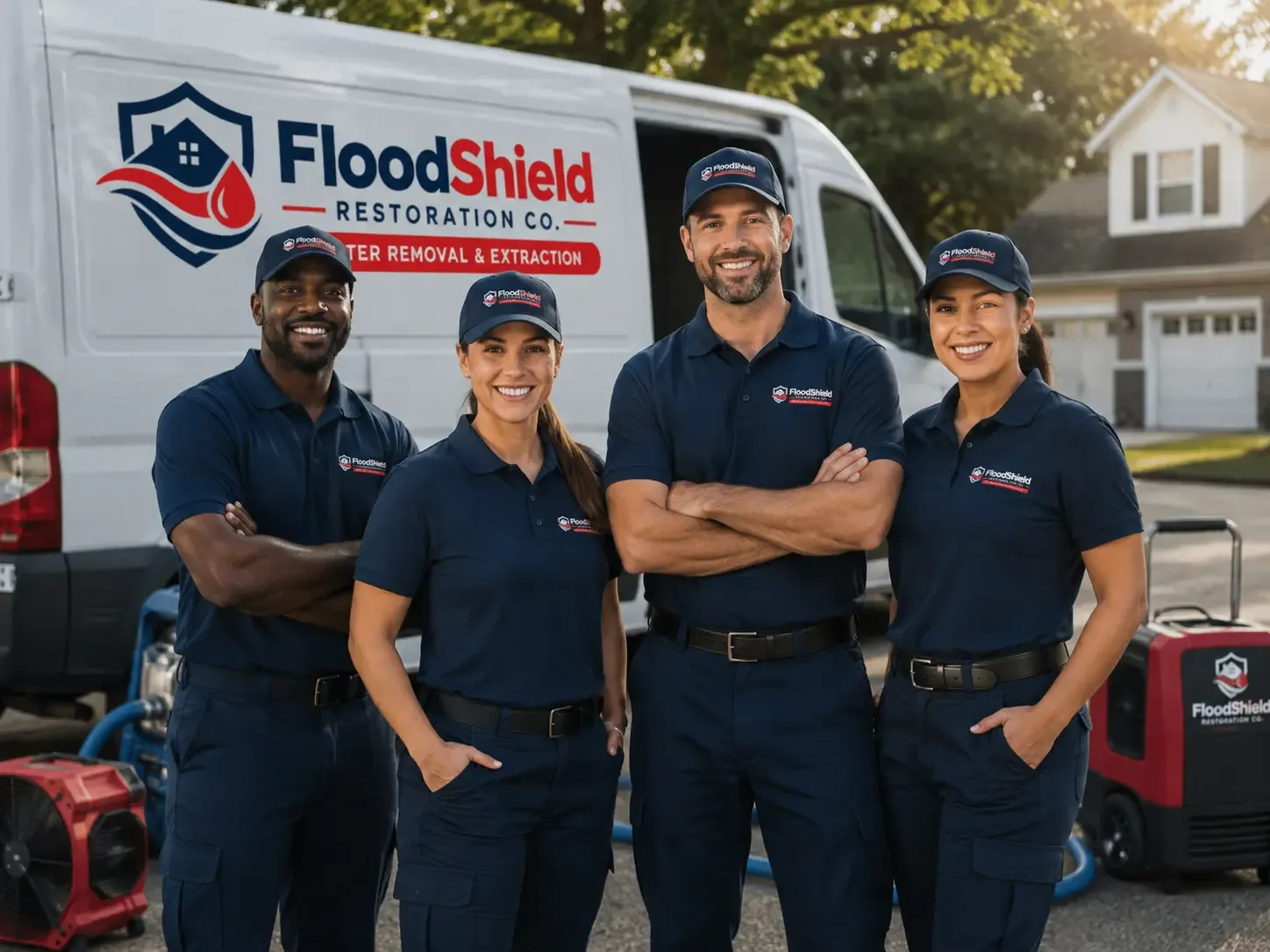 Flood Damage Restoration company in Drummond, WI